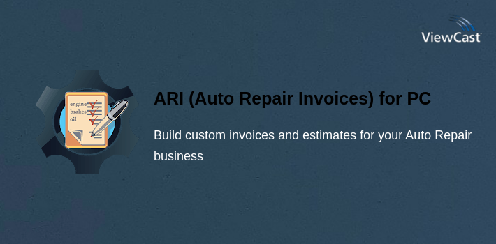 ARI (Auto Repair Invoices) for PC screenshot