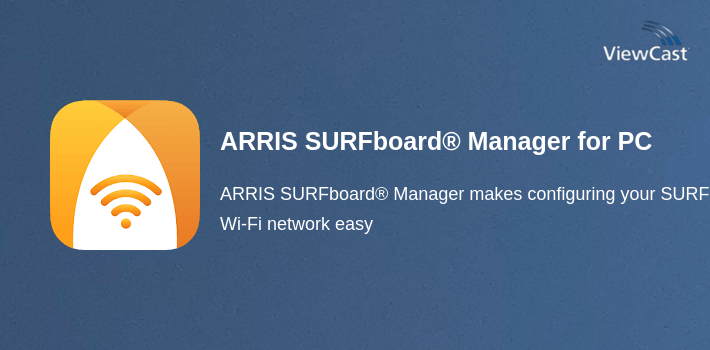 ARRIS SURFboard® Manager for PC screenshot