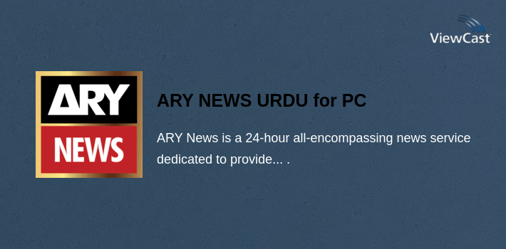 ARY NEWS URDU for PC screenshot