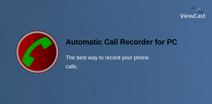 Pc Call Ringer Download Automatic Call Recorder for PC / Windows / Computer