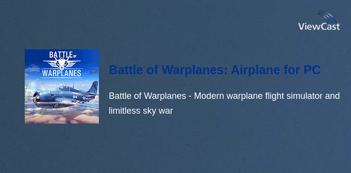 Battle of Warplanes: Airplane Games War Simulator for PC screenshot