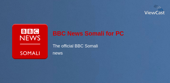 BBC News Somali for PC screenshot