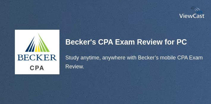 Becker's CPA Exam Review for PC screenshot