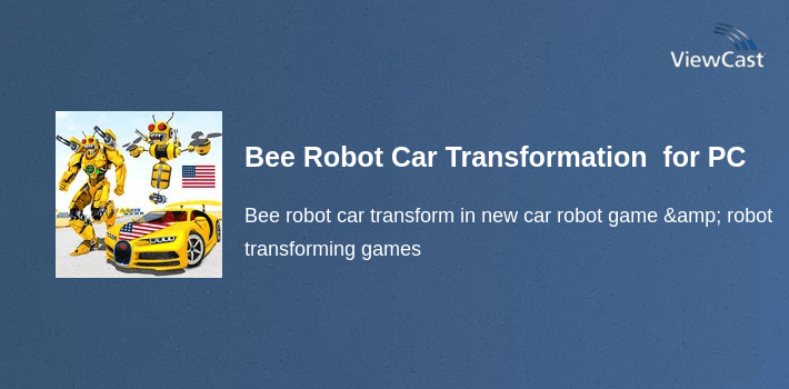 Bee Robot Car Transformation Game: Robot Car Games for PC screenshot