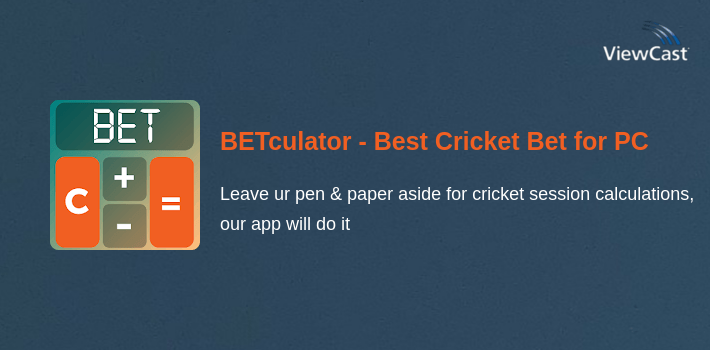 BETculator - Best Cricket Bet Calculator for PC screenshot