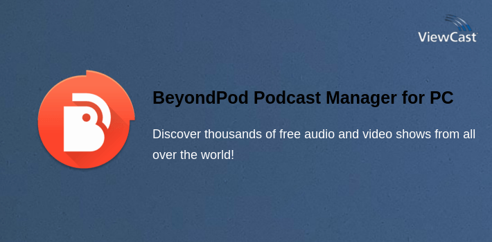 BeyondPod Podcast Manager for PC screenshot