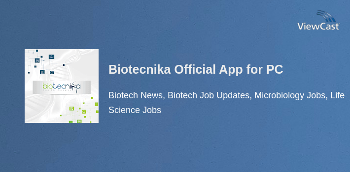 Biotecnika Official App for PC screenshot