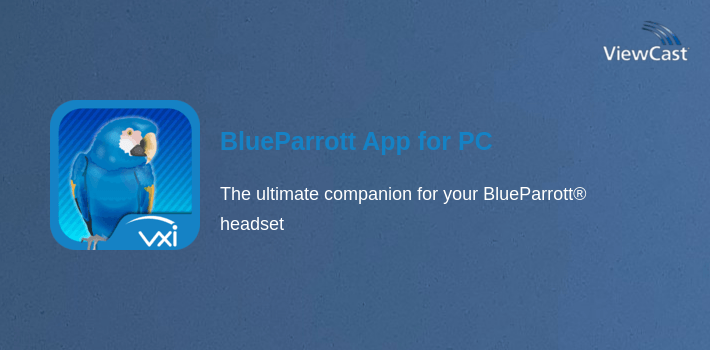 BlueParrott App for PC screenshot