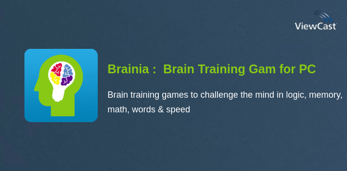 Brainia :  Brain Training Games For The Mind for PC screenshot