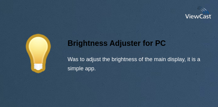 Brightness Adjuster for PC screenshot