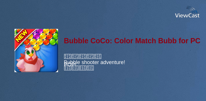 Bubble CoCo: Color Match Bubble Shooter for PC screenshot