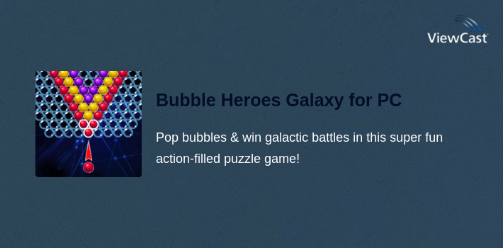 Bubble Heroes Galaxy for PC screenshot