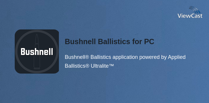 Bushnell Ballistics for PC screenshot