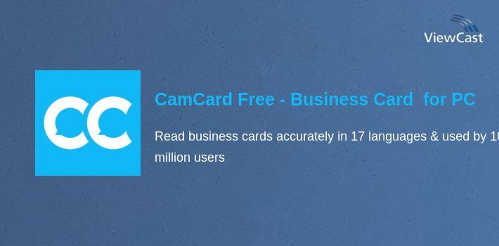 CamCard Free - Business Card R for PC screenshot