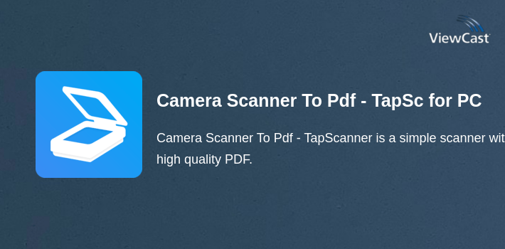 Camera Scanner To Pdf - TapScanner for PC screenshot
