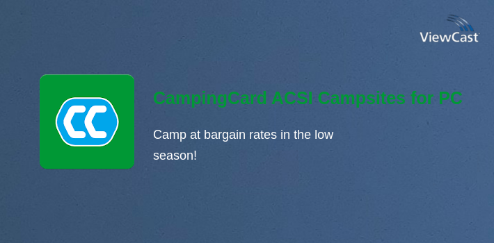 CampingCard ACSI Campsites for PC screenshot