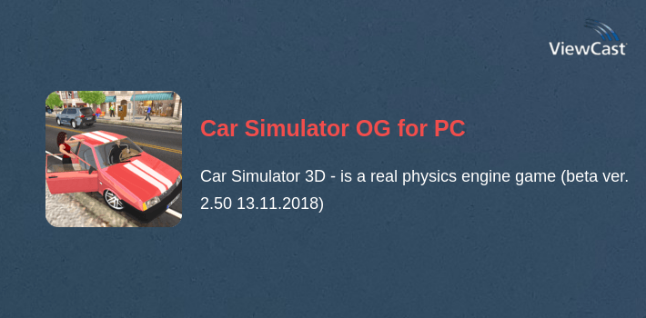 Car Simulator OG for PC screenshot