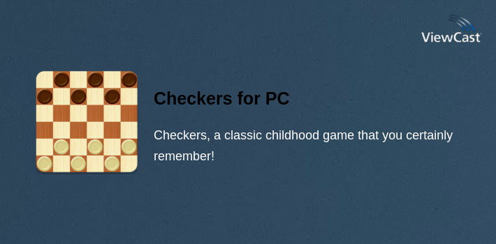 Checkers for PC screenshot