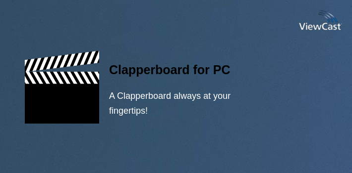 Clapperboard for PC screenshot