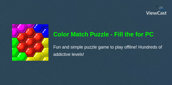Color Match Puzzle - Fill the Hexa Board for PC screenshot