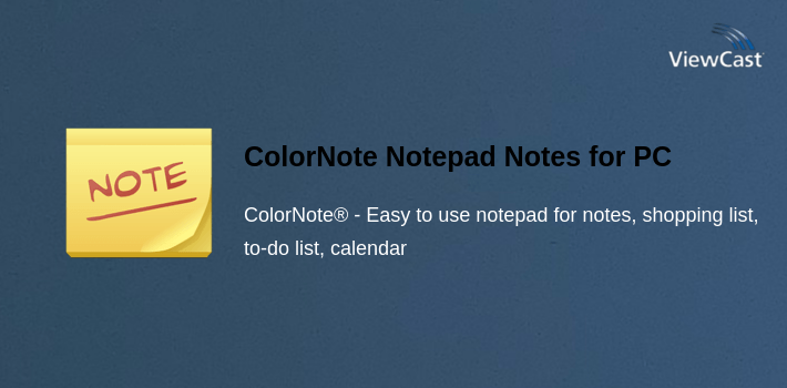 ColorNote Notepad Notes for PC screenshot