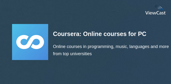 Coursera: Online courses for PC screenshot
