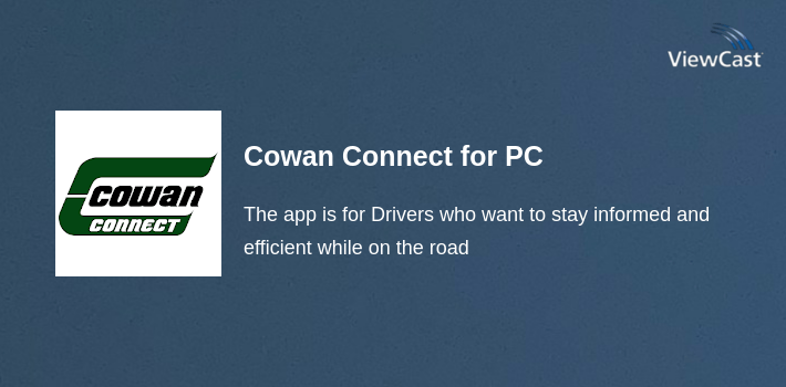 Cowan Connect for PC screenshot