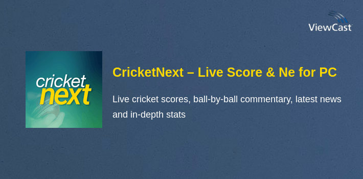CricketNext – Live Score & News for PC screenshot