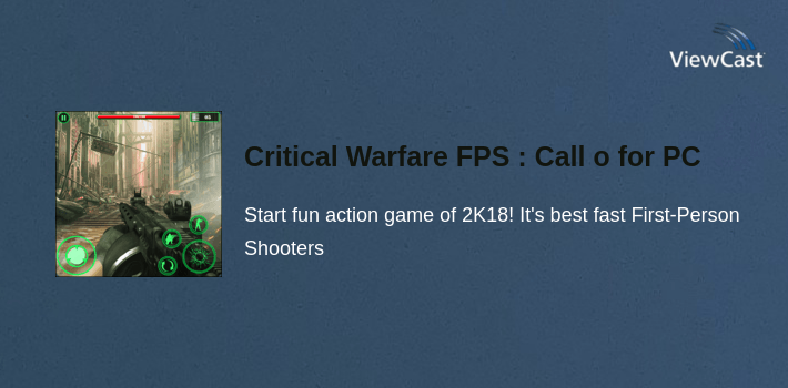 Critical Warfare FPS : Call of Strike Shooter for PC screenshot