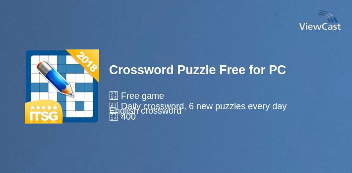 Crossword Puzzle Free for PC screenshot