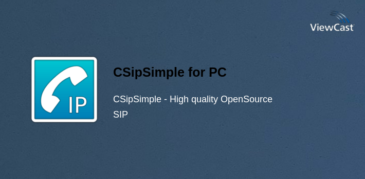 CSipSimple for PC screenshot