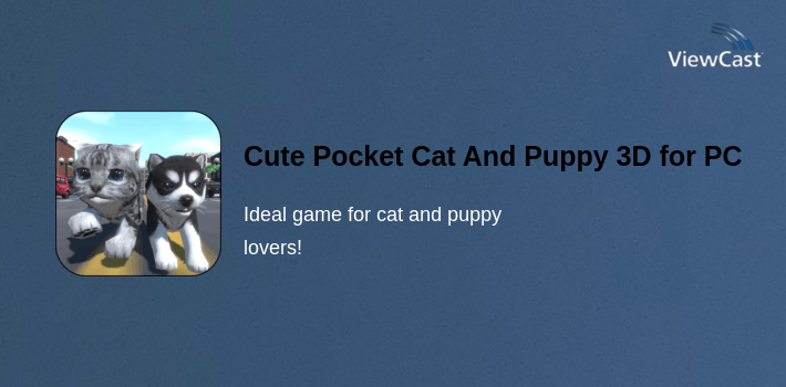 Cute Pocket Cat And Puppy 3D for PC screenshot