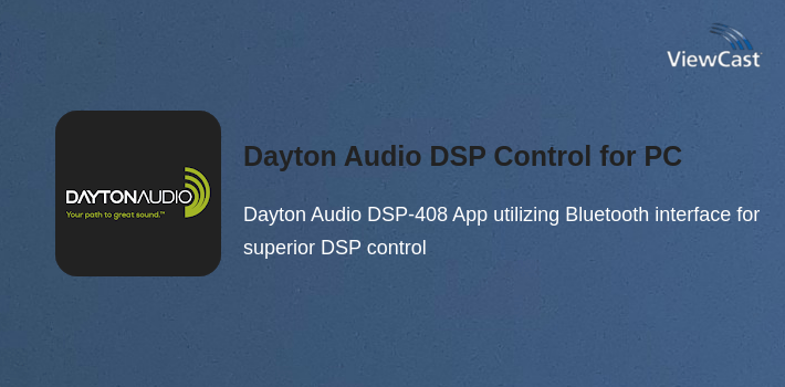 Dayton Audio DSP Control for PC screenshot