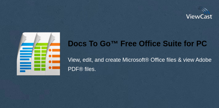 Docs To Go™ Free Office Suite for PC screenshot