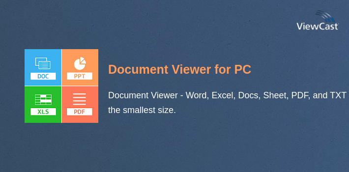 Download Document Viewer for PC / Windows / Computer