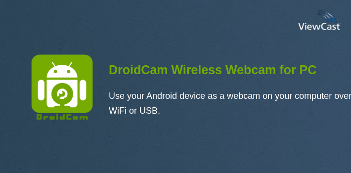 DroidCam Wireless Webcam for PC screenshot