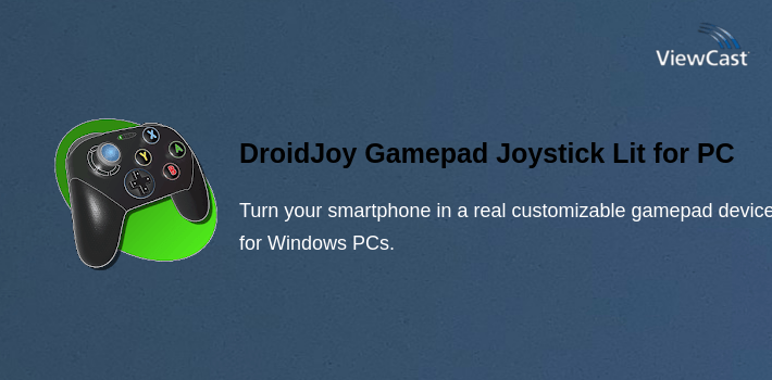 DroidJoy Gamepad Joystick Lite for PC screenshot