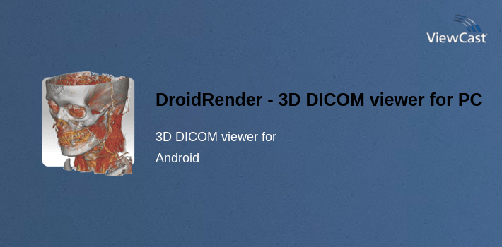 DroidRender - 3D DICOM viewer for PC screenshot