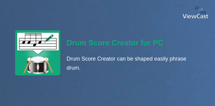 Drum Score Creator for PC screenshot
