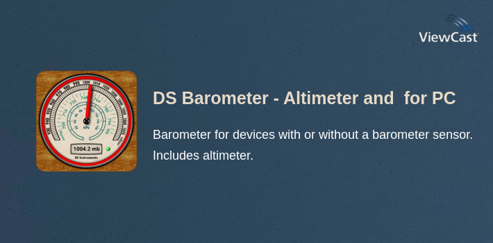 DS Barometer - Altimeter and Weather Information for PC screenshot