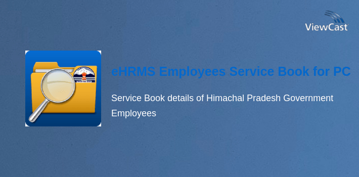 eHRMS Employees Service Book for PC screenshot