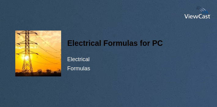 Download Electrical Formulas for PC / Windows / Computer