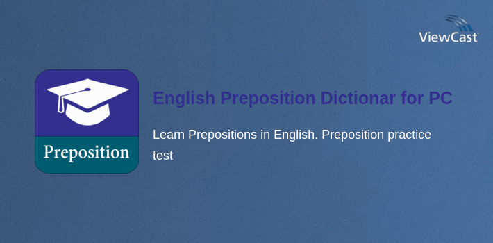 English Preposition Dictionary for PC screenshot