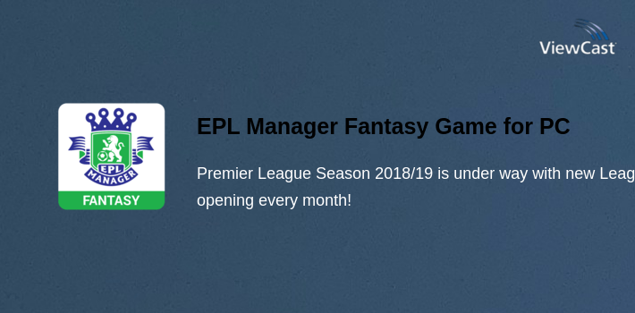EPL Manager Fantasy Game for PC screenshot