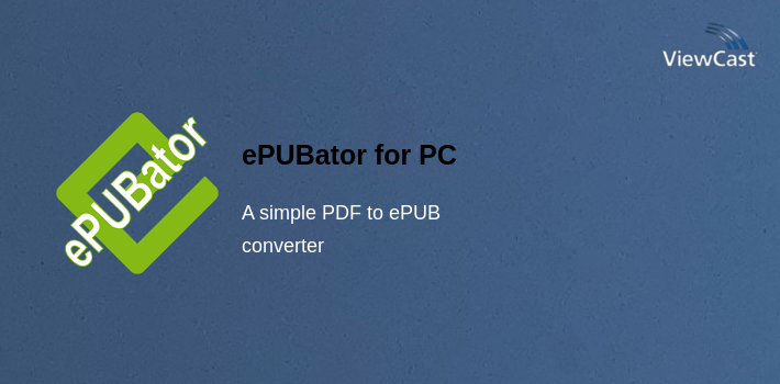 ePUBator for PC screenshot