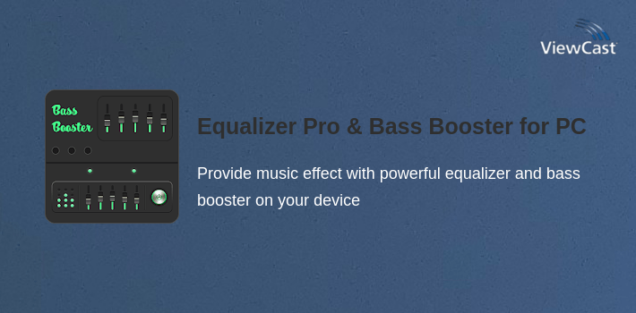 Equalizer Pro & Bass Booster for PC screenshot