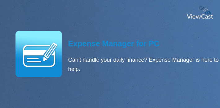 Expense Manager for PC screenshot