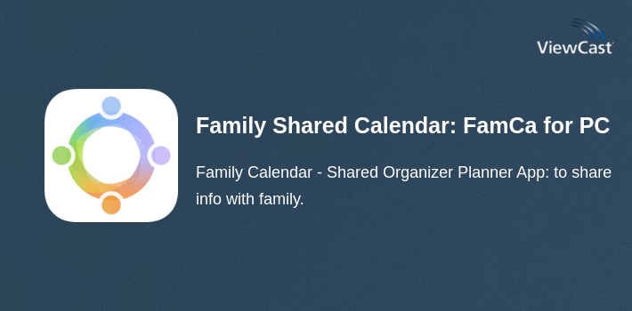 Family Shared Calendar: FamCal for PC screenshot