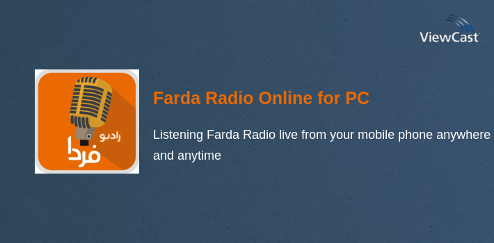Farda Radio Online for PC screenshot