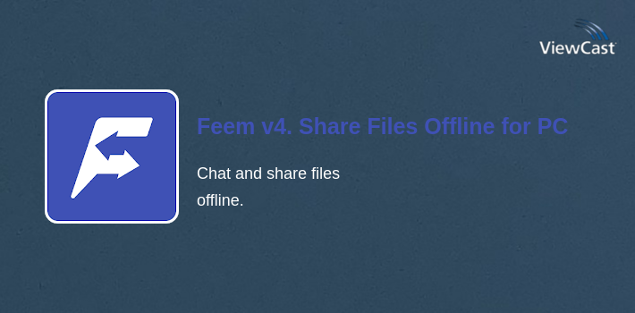 Feem v4. Share Files Offline for PC screenshot